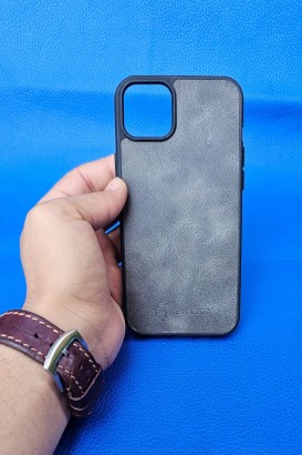 New Loco Hakiki Deri iPhone 14 Plas Kılıfı - Thumbnail