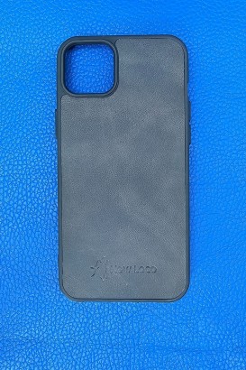 New Loco Hakiki Deri iPhone 14 Plas Kılıfı - Thumbnail