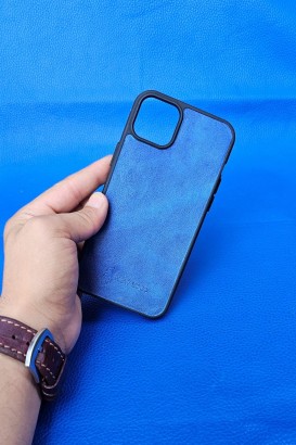 New Loco Hakiki Deri iPhone 14 Plas Kılıfı - Thumbnail