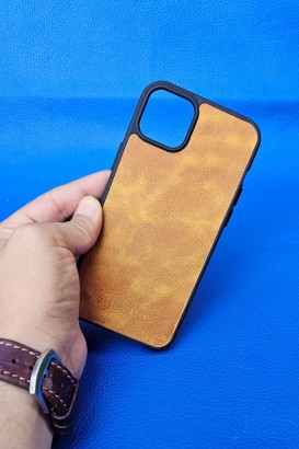 New Loco Hakiki Deri iPhone 14 Plas Kılıfı - Thumbnail