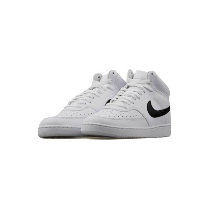 Nike Court Vision Mid Beyaz Erkek Sneaker - Thumbnail