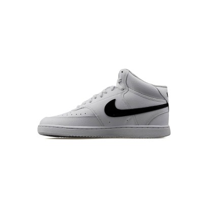 Nike Court Vision Mid Beyaz Erkek Sneaker - Thumbnail