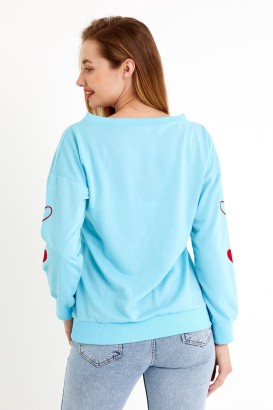 Oops 2014 Kalpli Kadın Sweatshirt - Thumbnail