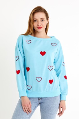 Oops 2014 Kalpli Kadın Sweatshirt - Thumbnail