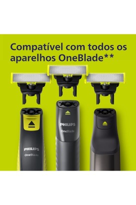 شفرات بديلة أصلية لماكينة الحلاقة الكهربائية للاستبدال مع طقم الجسم موديل QP630/51 من Philips - Thumbnail