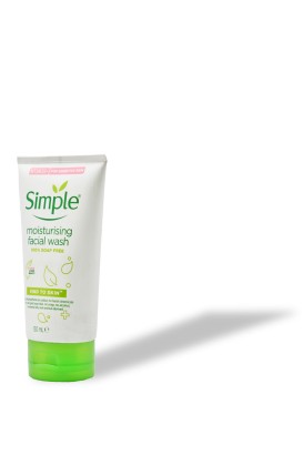 Simple Kind To Skin İçeren Nemlendirici Yüz Temizleme Jeli 150 ml - Thumbnail