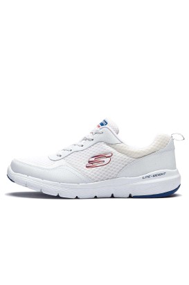 Skechers Flex Advantage 3,0 Beyaz Erkek Sneaker - Thumbnail