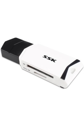 SSK  SCRM601 2'si 1 Arada Yüksek Hızlı USB 3.0 SD / TF Kart Okuyucu - Thumbnail
