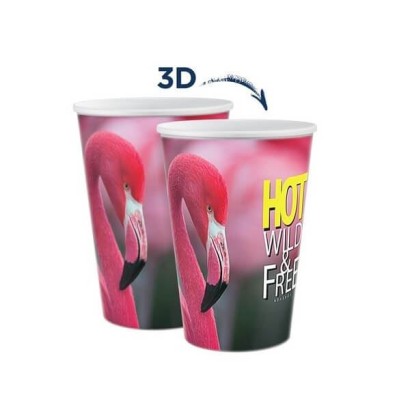 Teomi Collection Kithcen 3D Ocean Bardak 400 ml - Thumbnail