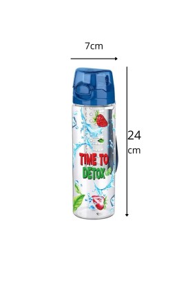 Teomi Collection Kithcen Cascada Detox Desenli Matara 700 ml Policarbon - Thumbnail