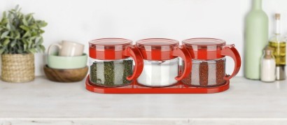 Teomi Collection Kithcen Lily Baharatlık Set 300 ml - Thumbnail