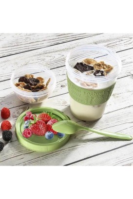 Teomi Collection Kithcen Take'n Go Yoğurt Kabı 600 ml - Thumbnail