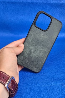 New Loco Hakiki Deri iPhone 14 Pro Max Kılıfı - Thumbnail