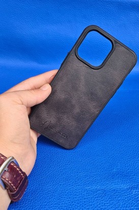 New Loco Hakiki Deri iPhone 14 Pro Max Kılıfı - Thumbnail