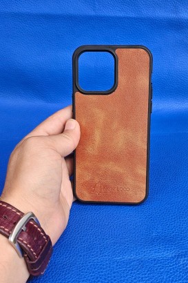 New Loco Hakiki Deri iPhone 14 Pro Max Kılıfı - Thumbnail