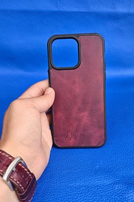 New Loco Hakiki Deri iPhone 14 Pro Max Kılıfı - Thumbnail