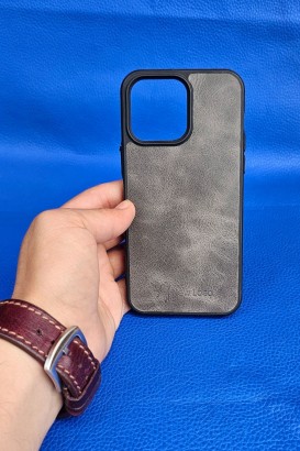 New Loco Hakiki Deri iPhone 14 Pro Max Kılıfı - Thumbnail
