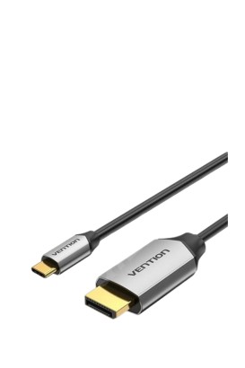 Vention USB-C - DP Kablo alüminyum Alaşım Tipi 1 M - Thumbnail