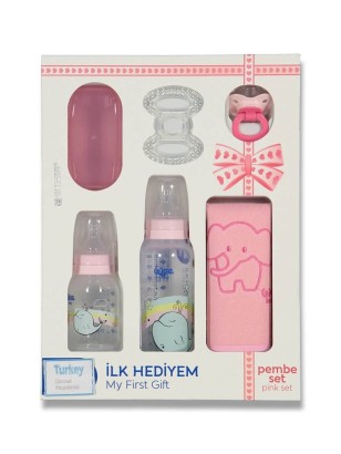 WEE Baby İlk Hediyem Pembe Set - Thumbnail
