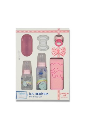 WEE Baby İlk Hediyem Pembe Set - Thumbnail