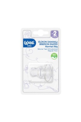 WEE Baby Silikon Damaklı Biberon Emzik 18 Ay - Thumbnail