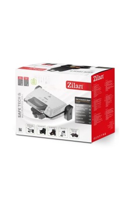 صانع شواية والساندويتشات بوظيفتين ZLN4021 طهي صحي مع وظيفة استنزاف العصير والدهون من Zilan - Thumbnail