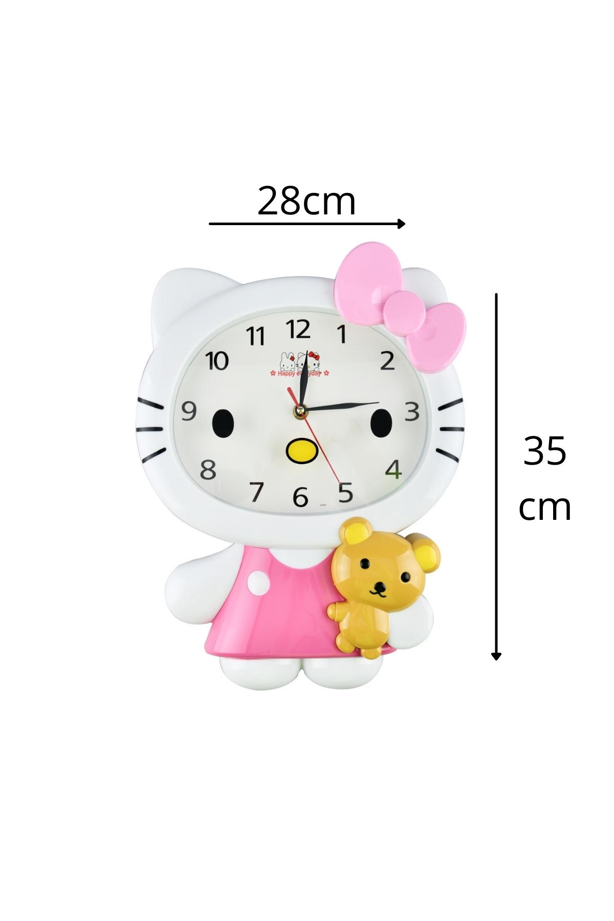 Zoron Collection Hello Kitty Çocuk Odası Duvar Saati